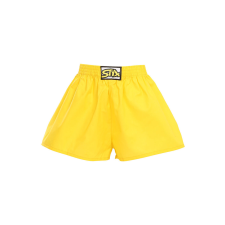  gyermek bő szárú boxeralsók Styx klasszikus gumipánt sárga (J1068) 12-14 éves gyerek alsó
