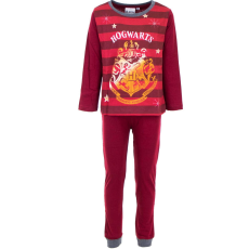  Gyermek hosszú pizsama hp21 Harry Potter, piros, 6 év - 116 CM