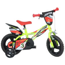 Gyermek kerékpár Dino sárga 12" 2023 gyermek kerékpár
