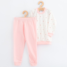 Gyermek pamut pizsama New Baby pink bear, vel. 116/122 gyerek hálóing, pizsama