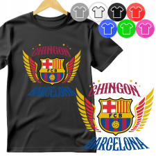 GYERMEK PÓLÓ - BARCELONA SPORT LABDA - M 134-140 gyerek póló