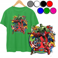 GYERMEK PÓLÓ - BOSSZÚÁLLÓK MARVEL SZÍNEK - S 122-128 gyerek póló