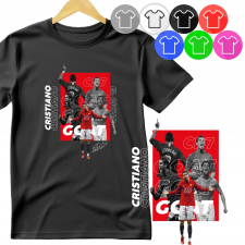  GYERMEK PÓLÓ - CRISTIANO RONALDO CR7 SPORT LABDA - XXXS 86-92 gyerek póló