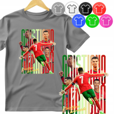 GYERMEK PÓLÓ - CRISTIANO RONALDO CR7 SPORTLABDA - XXS 98-104 gyerek póló