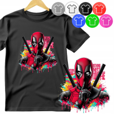 GYERMEK PÓLÓ - DEAD POOL AVENG.ERS - L 146-152 gyerek póló