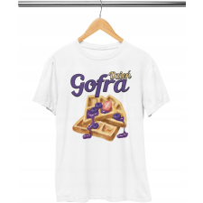GYERMEK PÓLÓ - GOFRIS NAP GOFRIS SZOKATLAN NAP - M 134-140 gyerek póló