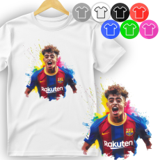  GYERMEK PÓLÓ - LAMINE BARCELONA FUTBALL - S 122-128