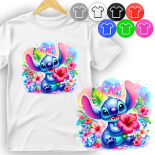 GYERMEK PÓLÓ - LILA LILO MESEDESIGN - L 146-152 gyerek póló