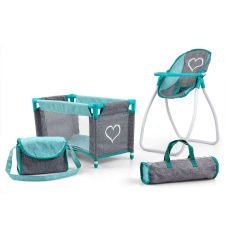  Gyermek szett játékbabáknak Elsa Prestige Milly Mally menta játékbaba felszerelés