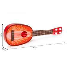 Gyermek Ukulele gitár négy húrral - Játékos hangszer kezdőknek - Eper játékhangszer