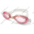 Gyermek úszószemüveg GH, rózsaszín, szilikon pántos, átlátszó halvány színárnyalatú lencsével