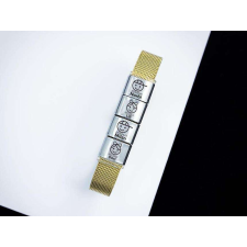  Gyermekeim 4 egyedi medálos MoMents arany színű acél karkötő karkötő