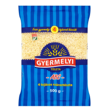 Gyermelyi ABC tészta - 500g alapvető élelmiszer