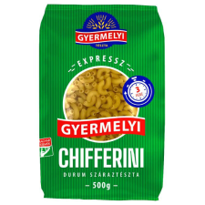 GYERMELYI EXPRESS DURUM TÉSZTA CHIFFERINI 500G tészta