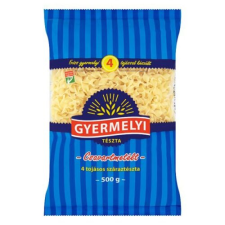 Gyermelyi Száraztészta csavartmetélt GYERMELYI 4 tojásos 500g tészta