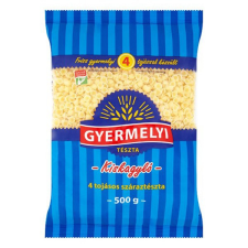 Gyermelyi Száraztészta kiskagyló GYERMELYI 4 tojásos 500g tészta