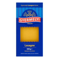 Gyermelyi Száraztészta lasagne GYERMELYI Prémium 4 tojásos 500g alapvető élelmiszer