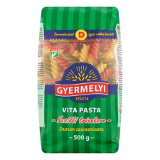 Gyermelyi Száraztészta zöldséges orsó GYERMELYI Vita Pasta durum 500g tészta