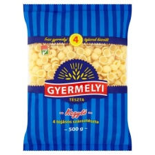  GYERMELYI TÉSZTA 4TOJ. KAGYLÓ 500G tészta