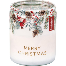  Gyertya Bolsius Starlight Karácsonyi ág, üvegben, 23 óra., 68x82 mm gyertya