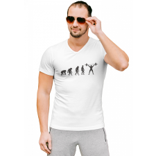  GYM Evolúció - Férfi V Nyakú Póló férfi póló