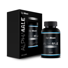 GymBeam AlphaMale TestoBooster 120 kaps - GymBeam vitamin és táplálékkiegészítő