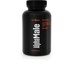 GymBeam AlphaMale TestoBooster 120 kapszula vitamin és táplálékkiegészítő