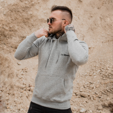 GymBeam Athlete Grey Black pulcsi M