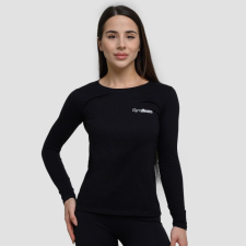 GymBeam Basic női hosszú ujjú póló Black L női póló