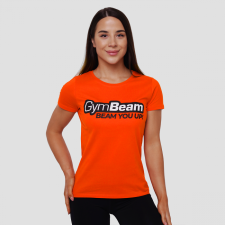 GymBeam Beam női póló Orange XS női póló