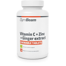 GymBeam C-vitamin + cink + gyömbérkivonat 90 tabletta vitamin és táplálékkiegészítő