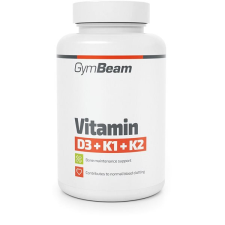 GymBeam D3 + K1 + K2 vitamin 120 kapszula vitamin és táplálékkiegészítő