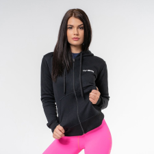 GymBeam Dámska Pulcsi Zipper Hoodie Black női pulóver, kardigán