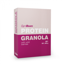GymBeam Fehérjés granola erdei gyümölcsökkel 5 x 300 g reform élelmiszer