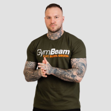 GymBeam Grow póló Military Green XL férfi póló