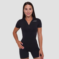 GymBeam Ignite női cropped póló Black XS