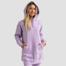 GymBeam Limitless Longline női kapucnis pulóver Lavender női edzőruha