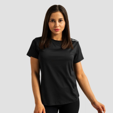 GymBeam Limitless női sportpóló Black S