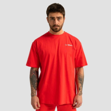 GymBeam Limitless Oversized póló Hot Red S férfi póló
