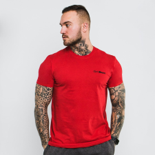 GymBeam Men's T-shirt Basic Cherry Red férfi póló