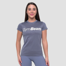 GymBeam Mesh Essence női póló Denim Blue S