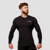 GymBeam Mid kompressziós hosszú ujjú póló Black L