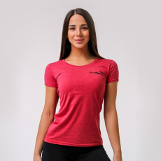 GymBeam Női Póló Basic Vintage Red L
