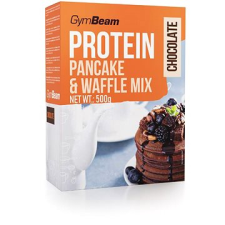 GymBeam palacsinta és gofri keverék, csokoládé reform élelmiszer