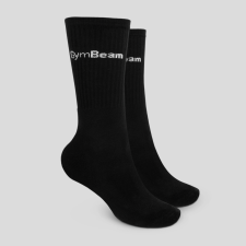 GymBeam Ponožky 3/4 Socks 3Pack Black női edzőruha
