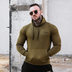 GymBeam Pulcsi Athlete Military Green Black XL
