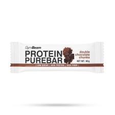 GymBeam PureBar fehérjeszelet Dupla Csoki 60 g reform élelmiszer