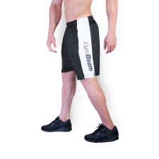 GymBeam Rövidnadrág Vertical Black - GymBeam XL férfi rövidnadrág