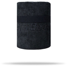 GymBeam sport, mikroszálas, Medium black (8586022213526) lakástextília