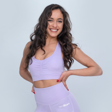 GymBeam Sports Bra Fave Lila női edzőruha